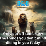 Enemy of Execution Motivational Art