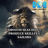 Navigate life’s storms with the Skillful Sailor Sticker — a bold reminder that growth comes through challenge. This Adversity builds character motivational sticker and Storms create strength inspirational sticker fuel resilience daily. Let this Rough seas strong mindset sticker and Resilience through hardship quote sticker anchor your discipline and courage. Embrace the storm. Become unshakable—Add to cart now.