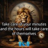 Own every moment with the Time Care Sticker, a powerful reminder that minutes create mastery. This Time management motivational sticker sharpens daily focus, while the Focus on minutes productivity sticker keeps distractions low. Stay disciplined with the Discipline your time quote sticker and elevate standards using the Productivity mindset laptop sticker. Protect your time. Win your day. Add to cart now.