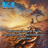 The Success Footprints Car Magnet is a daily reminder that achievement leaves a trail worth following. This Follow successful habits car magnet reinforces discipline, while the Proven path to success vehicle magnet keeps your direction clear. Let this Learn from winners mindset car magnet prove that Success leaves clues motivational magnet wisdom guides every journey forward. Add to cart