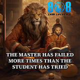 Greatness is earned through repetition and resilience. The Master and Student Sticker reminds you that mastery is built on effort, not perfection. This Failure builds mastery quote sticker fuels perseverance, while the Growth mindset learning decal strengthens daily discipline. Stay focused with the Practice makes progress motivational sticker and the Embrace mistakes inspirational sticker — add to cart now and commit to mastery today.