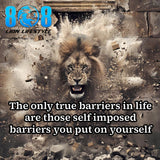 Break limits on every drive with the Breaking Barriers Car Magnet, a bold Overcome self imposed limits car magnet that sparks action. This Remove mental barriers motivation vehicle magnet shifts perspective, while the Break through limitations quote car magnet fuels courage. Let this Personal freedom mindset daily reminder magnet empower you to push past doubt and claim your potential daily. Add to cart