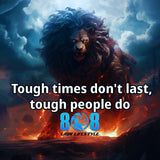 Strength is revealed under pressure. The Tough People Sticker reminds you that resilience outlasts adversity. This Tough times don’t last quote sticker reinforces endurance, while the Stay strong motivational sticker fuels perseverance. Anchor grit with the Resilience mindset decal and the Built tough inspirational sticker — add to cart now and prove you’re built to last.