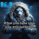 Upgrade your mindset with the bold Tune and Turn Sticker, a powerful reminder that focus shapes identity. This You become what you focus on quote sticker doubles as an Energy frequency mindset motivational sticker and Guard your attention inspirational decal. Reinforce daily discipline with this Identity shaped by focus sticker—choose wisely, grow intentionally, and Add to cart now.