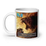 Rise above every obstacle with the Get Stronger Mug, crafted to remind you that growth is earned. This Strength-building mindset mug fuels discipline, while the Resilience growth coffee mug reinforces perseverance. Build grit with a Toughness development mug and push forward daily with Overcome challenges drinkware designed for unstoppable achievers. Add to cart now.