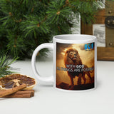 Start each day believing bigger with the Possibilities With God Mug, a reminder that with God nothing is out of reach. This faith possibilities mug fuels hope, while the God makes all things possible mug strengthens trust in His power. Elevate your morning routine with a Christian encouragement coffee mug that inspires breakthroughs. Inspire belief and expand your vision—Add to cart now.