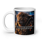 The Attitude Mug reminds you that your mindset is the engine that lifts your life. This Success altitude mindset mug fuels ambition, while the Positive attitude elevation mug strengthens optimism. Embrace daily growth with the Attitude shapes destiny mug, crafted as inspiring Rise higher mindset drinkware to help you soar beyond limitations and reach new levels. Add to cart now!