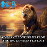 Your story is your authority. The Living The Truth Sticker is a bold declaration that real experience cannot be shaken. This powerful Lived experience quote sticker pairs with a confident Truth from experience motivational sticker, a striking Authentic life statement decal, and a fearless Real not rehearsed inspirational sticker. Wear your truth without apology—Add to cart now.