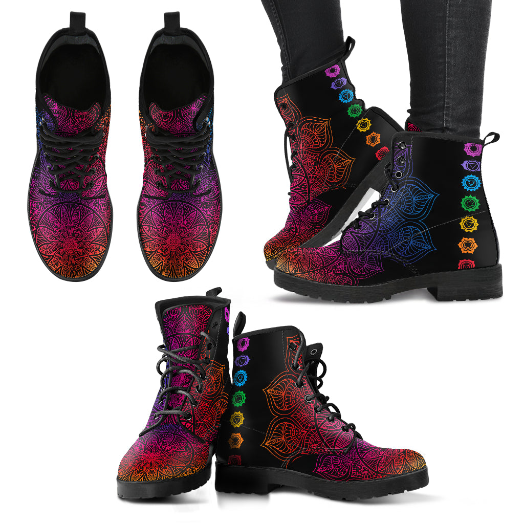 7-Chakra Handcrafted Boots