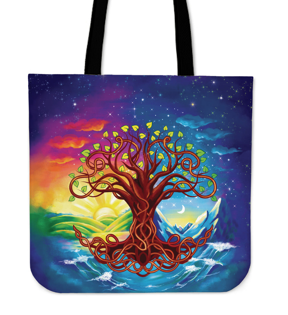 FlooredByArt Tree of Life Tote Bag