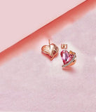 Pink Angel Earrings