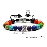 Chakra Lucky Charm Bracelet