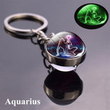 Constellation Chakra Keychain