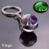 Constellation Chakra Keychain