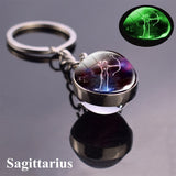 Constellation Chakra Keychain