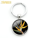 Paradise Flower Keychain