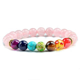 7-Chakra Gemstone Bracelet