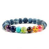 7-Chakra Gemstone Bracelet