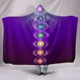 7-Chakra Royal Hoodie Blanket