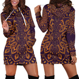 Golden Chakra Hoodie Dress