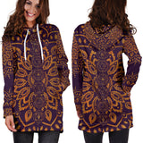 Golden Chakra Hoodie Dress