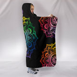 Abundance Lotus Hoodie Blanket