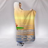 7-Chakra Lotus Hoodie Blanket