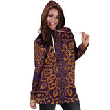 Golden Chakra Hoodie Dress