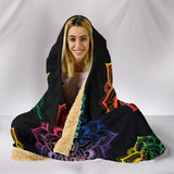 Abundance Lotus Hoodie Blanket