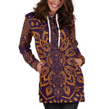 Golden Chakra Hoodie Dress